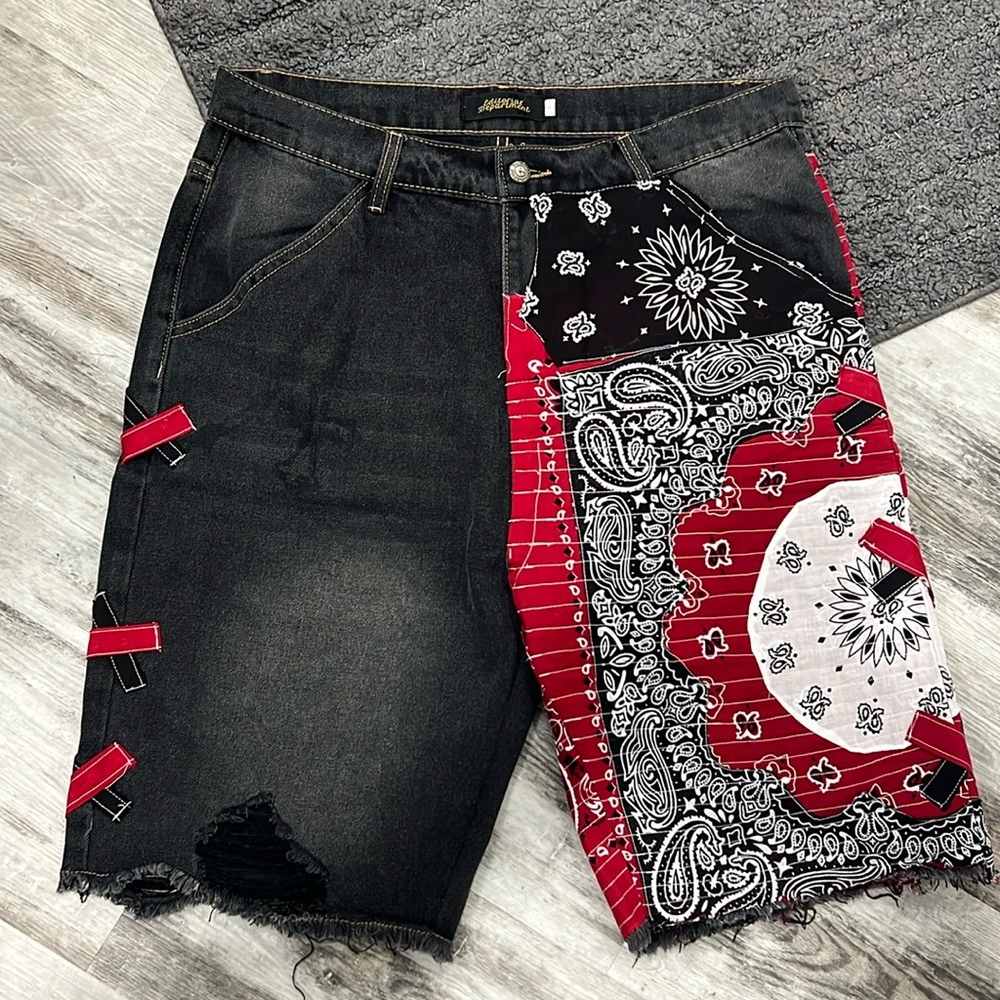 Customize 1 of 1 Denim x bandanna available AUTO